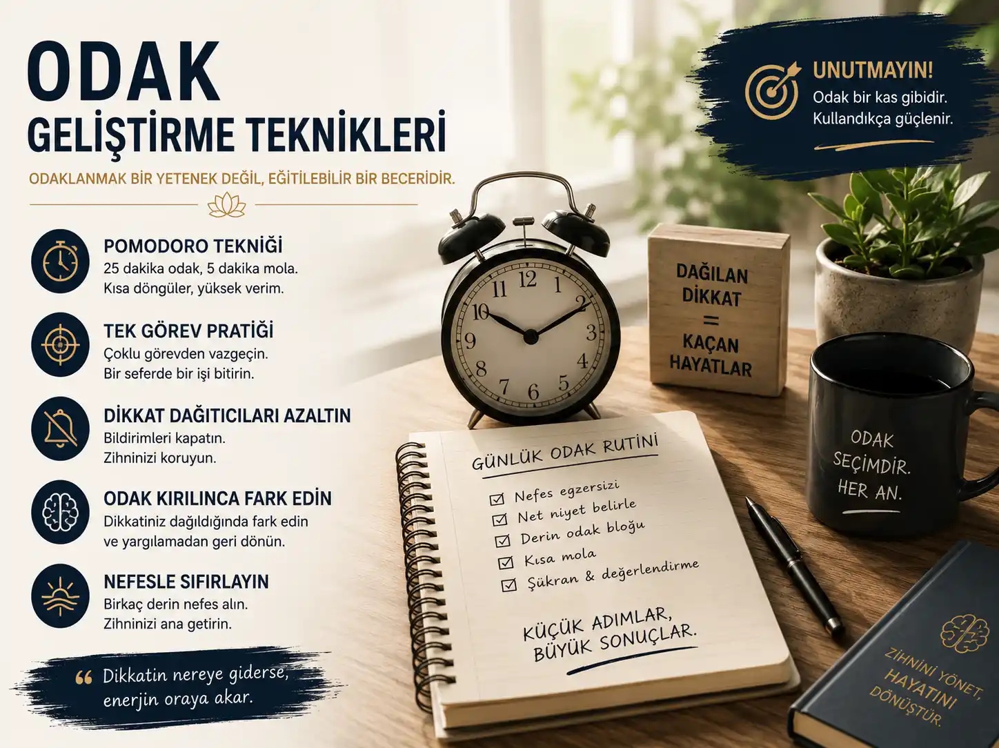Odak Geliştirme Teknikleri